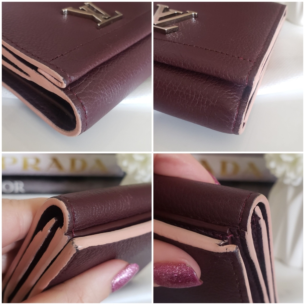 **SOLD** Authentic Pre-owned Louis Vuitton Lockme Compact Wallet - Picture 8 of 13